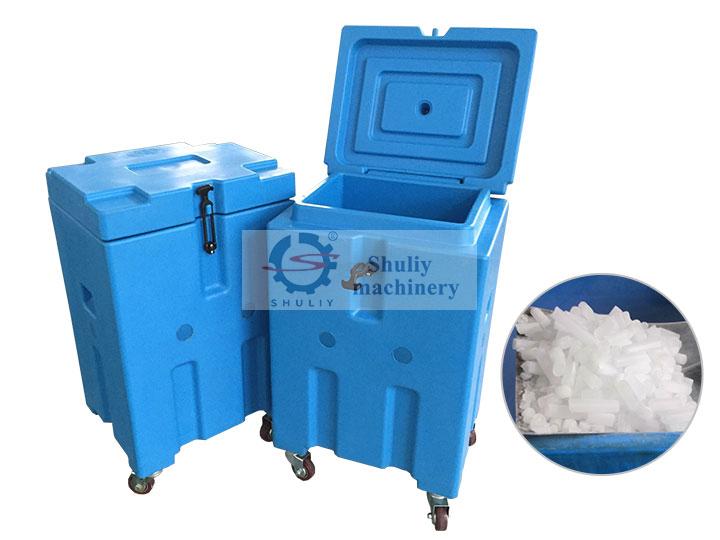 Caixa de armazenamento de gelo seco