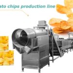 linha automática de chips