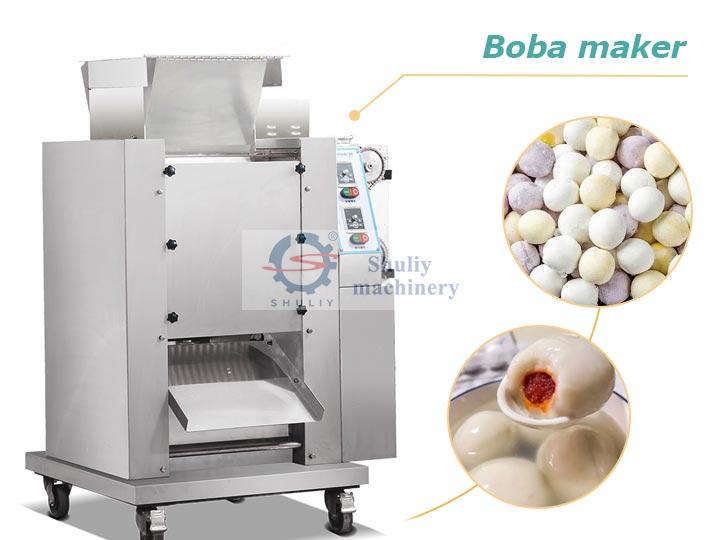 Boba tapioca pearl making machine