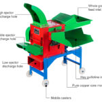 chaff cutter and grain grinding machine