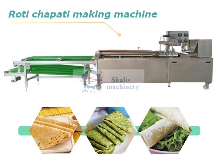 Roti chapati making machine