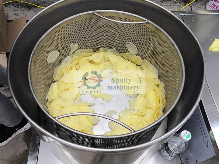 Potato Slices Dewatering Machine/Dehydation Machine for Potato