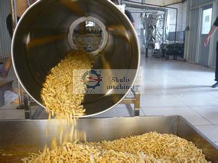 Potato Chips Seasoning Machine - Industrial Chips Flavoring Equipment