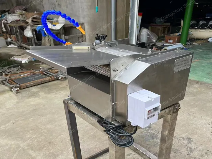 commercial fish skin removing machine