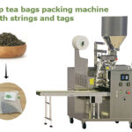 dip tea bags packing machine with strings and tag