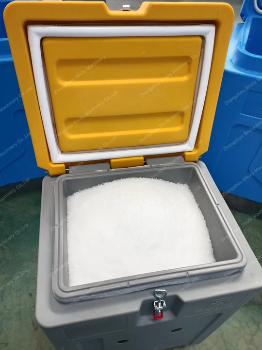 dry ice box