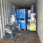 dry ice machine and boxes delivery