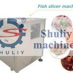 máquina de fatiar peixe