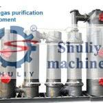 máquina de purificação de gases de combustão