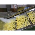 máquinas de branqueamento de batatas fritas