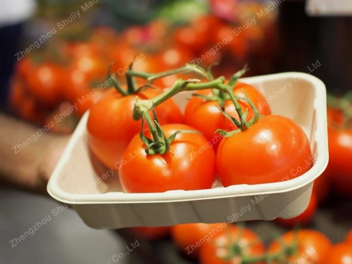bandejas de frutas para tomates