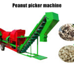 máquina de colheita de amendoim