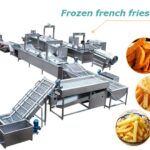 línea automática industrial para patatas fritas