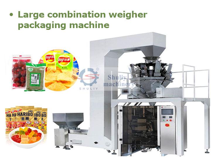 large combination weigher packaging machine