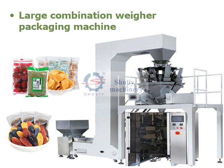 large combination weigher packing machine