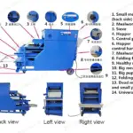 Основная структура сепаратора личинок мучного жука