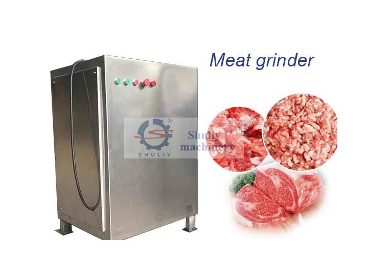Meat dicing machine