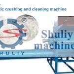 máquina de trituração e lavagem de plástico