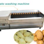 ماكينة غسل وتقشير البطاطس
