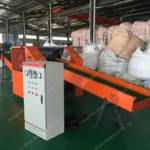 aplicações de máquinas de corte de fibra têxtil