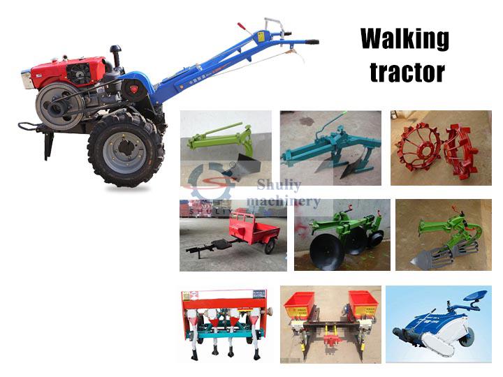 Walking tractor