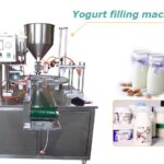 máquina llenadora de yogur