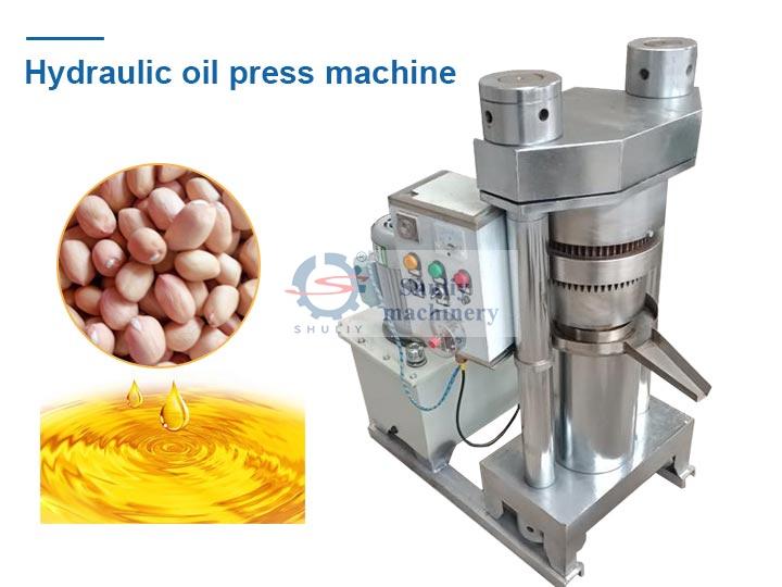Hydraulic oil press machine