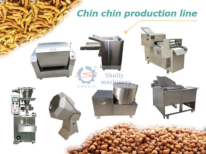 Chin chin production line