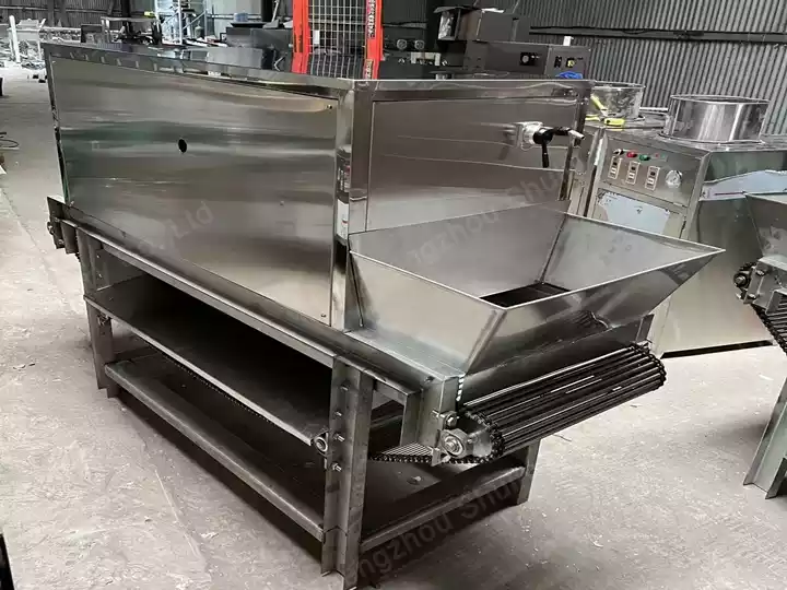 連続ニンニクピーリング機