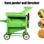 pelador y desgranador de maíz