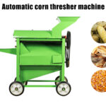 corn peeler and thresher