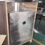 出荷前のニンニクピーラーの梱包