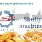 línea de producción de snacks inflados
