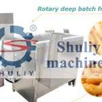rotary deep batch fryer