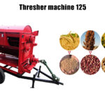 thresher machine for rice wheat bean sorghum millet
