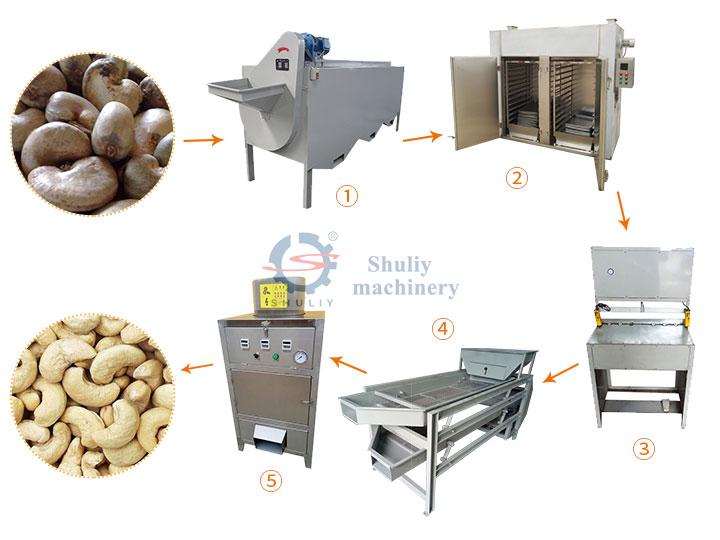 small cashew nut production line