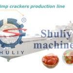 Shrimp crackers production line