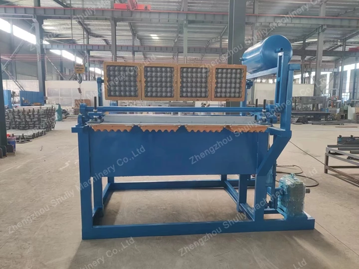 1500pcs/h Egg Tray Molding Machine for Brazil