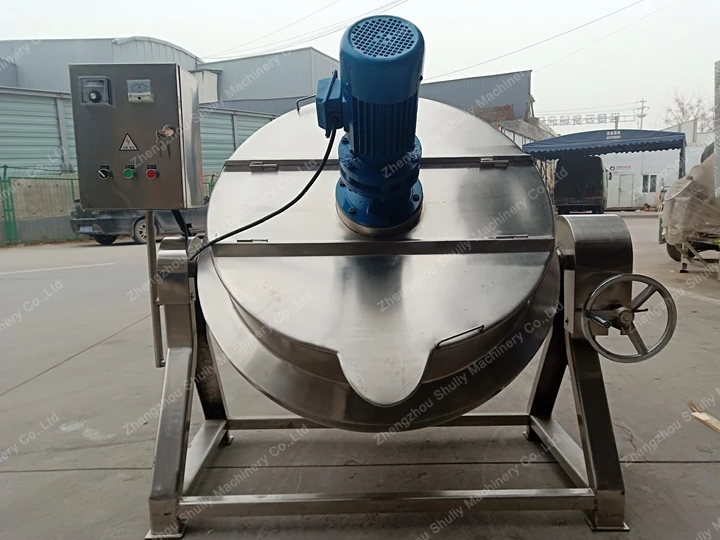 electric jacketed cooking pot
