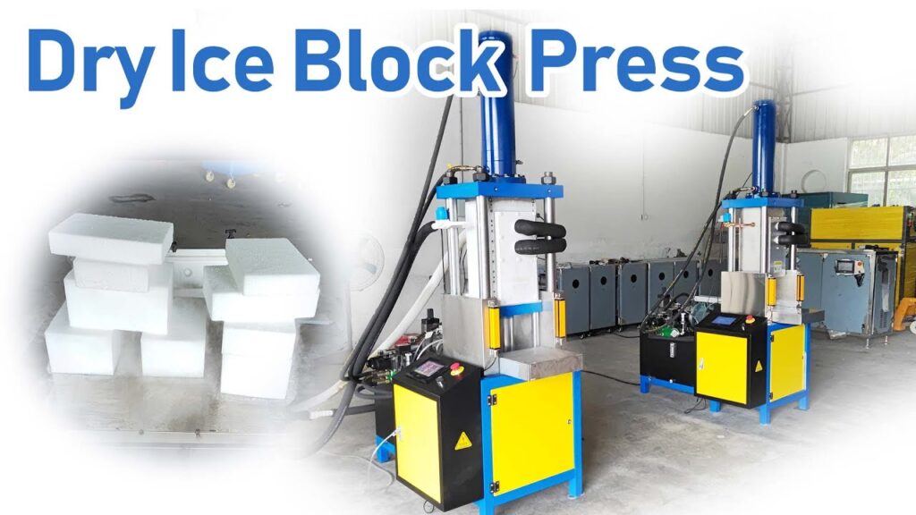 Dry Ice Block Machine for Cold Chain Dry Ice Blocks