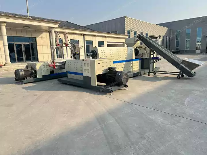 Nijerya için plastik granül makine tüm seti