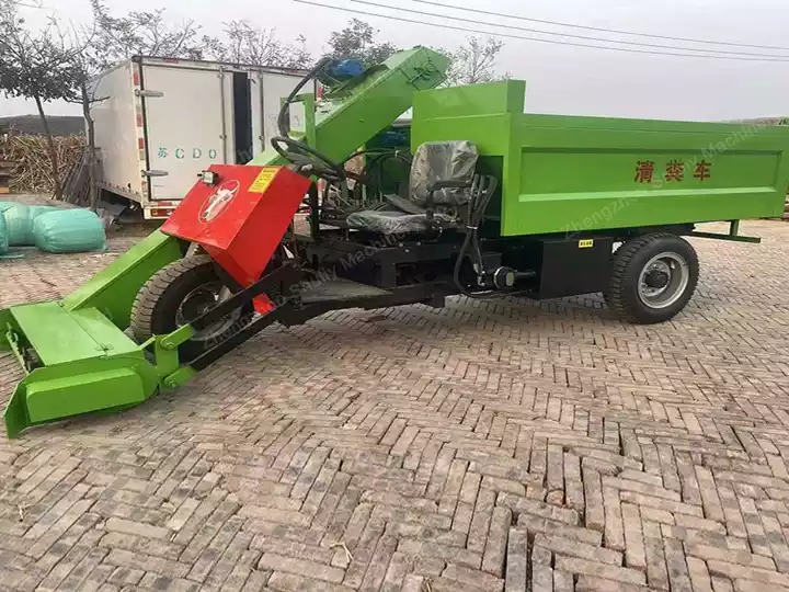 3m³ manure scraper machine