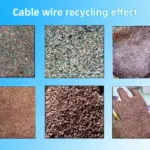 copper wire recycling effect