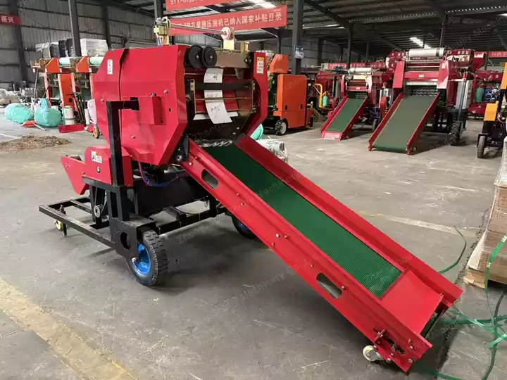SL-55-52 silage baler machine in Shuliy factory