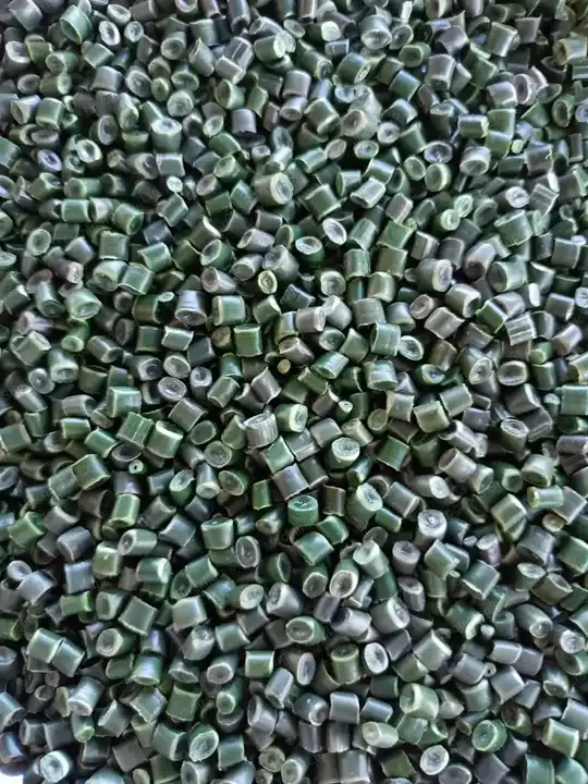 plastic pellets from woven bags recycling