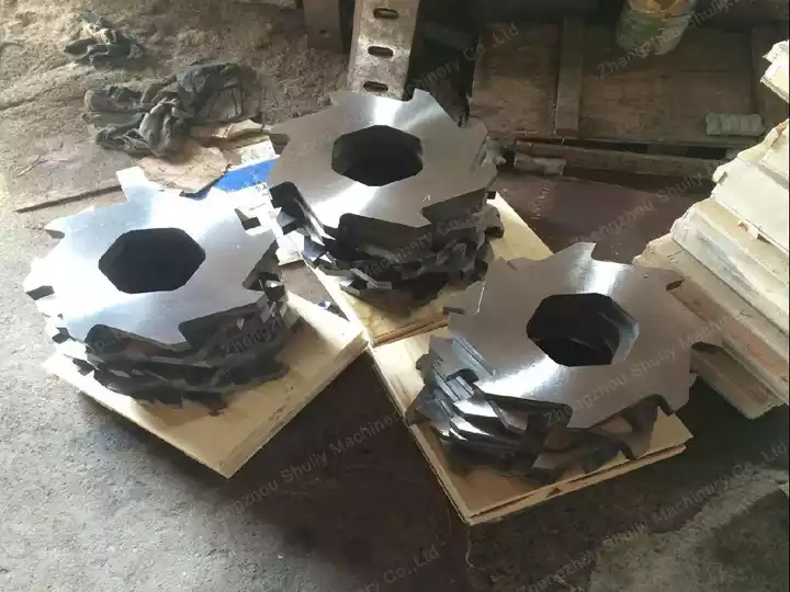 shredding blades